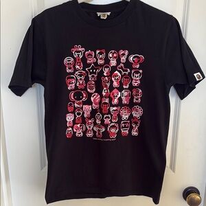 Bape Men’s Size Small Short Sleeve Graphic T-shirt